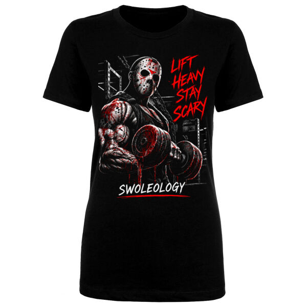 STAY SCARY - WOMEN'S FITTED T-SHIRT Thumbnail