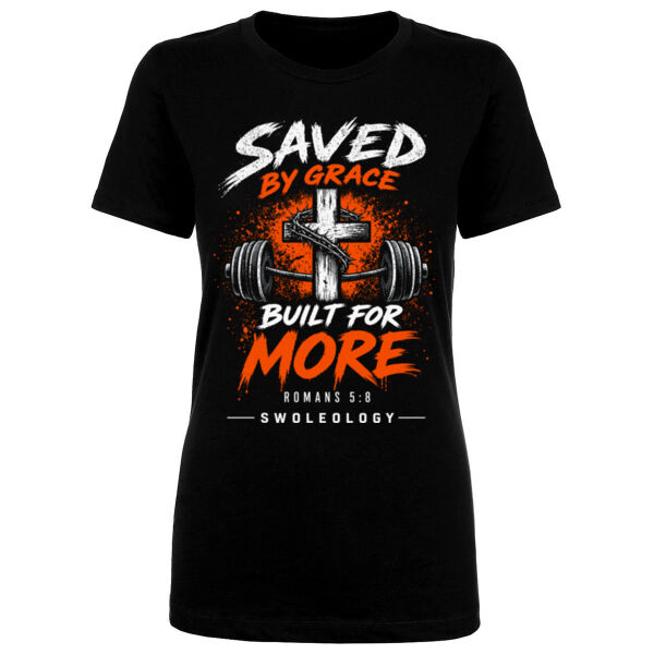 BUILT FOR MORE - WOMEN'S FITTED T-SHIRT Thumbnail