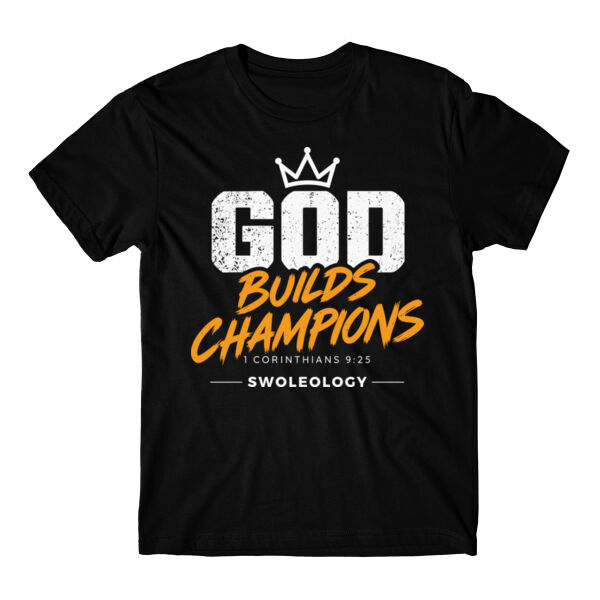 GOD BUILDS CHAMPIONS - T-SHIRT Thumbnail